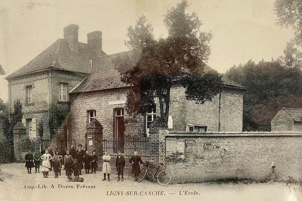 Ligny-sur-Canche Gite De L'Ancienne Ecole Et Mairie المظهر الخارجي الصورة