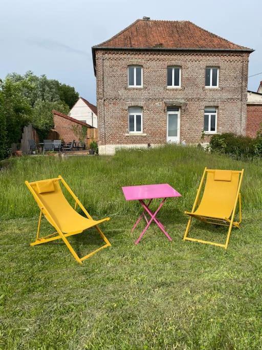 Ligny-sur-Canche Gite De L'Ancienne Ecole Et Mairie المظهر الخارجي الصورة